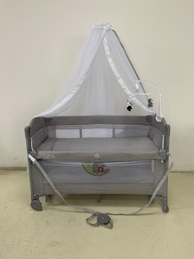 Lit Parc Cododo Multifonctionnel avec Moustiquaire - inCity