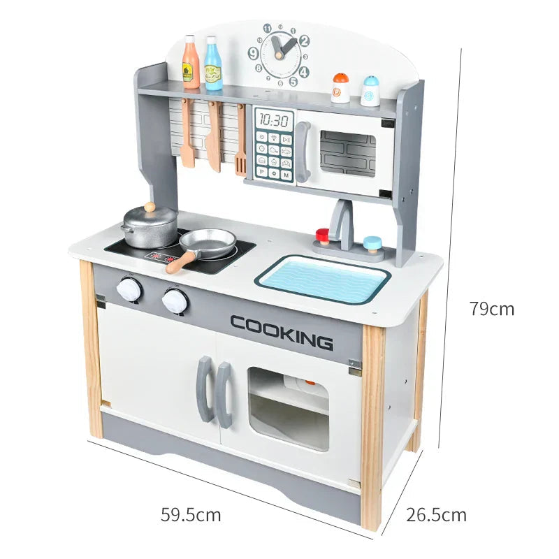 Cuisine en Bois pour Enfants – Wooden Cooking Kitchen