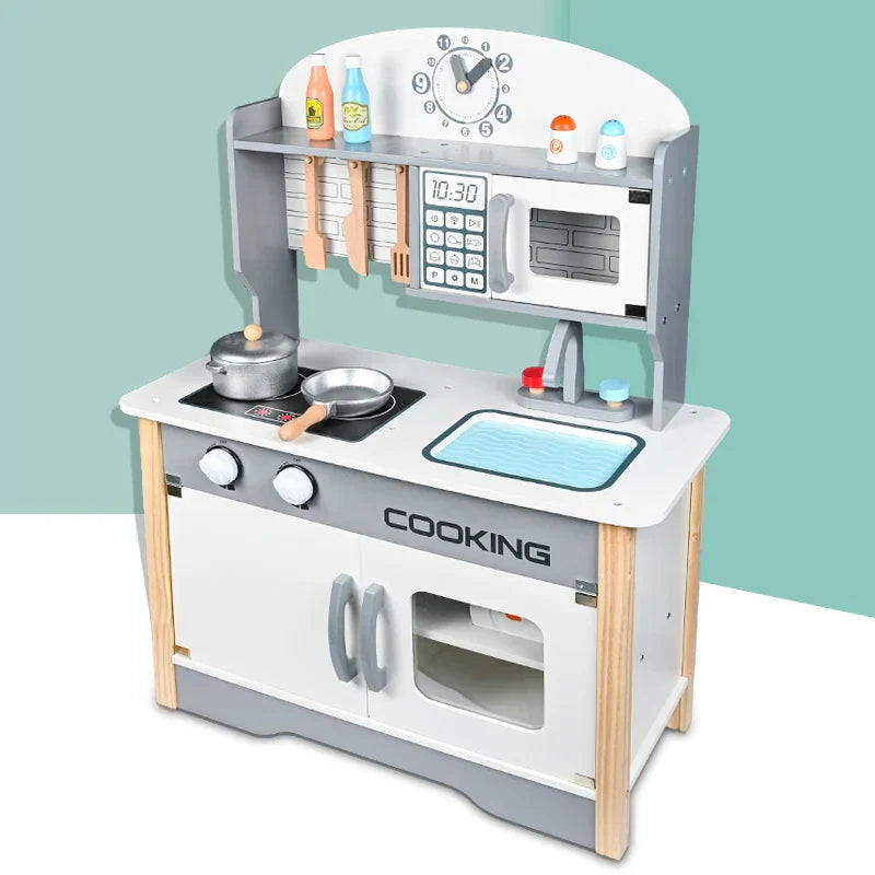 Cuisine en Bois pour Enfants – Wooden Cooking Kitchen
