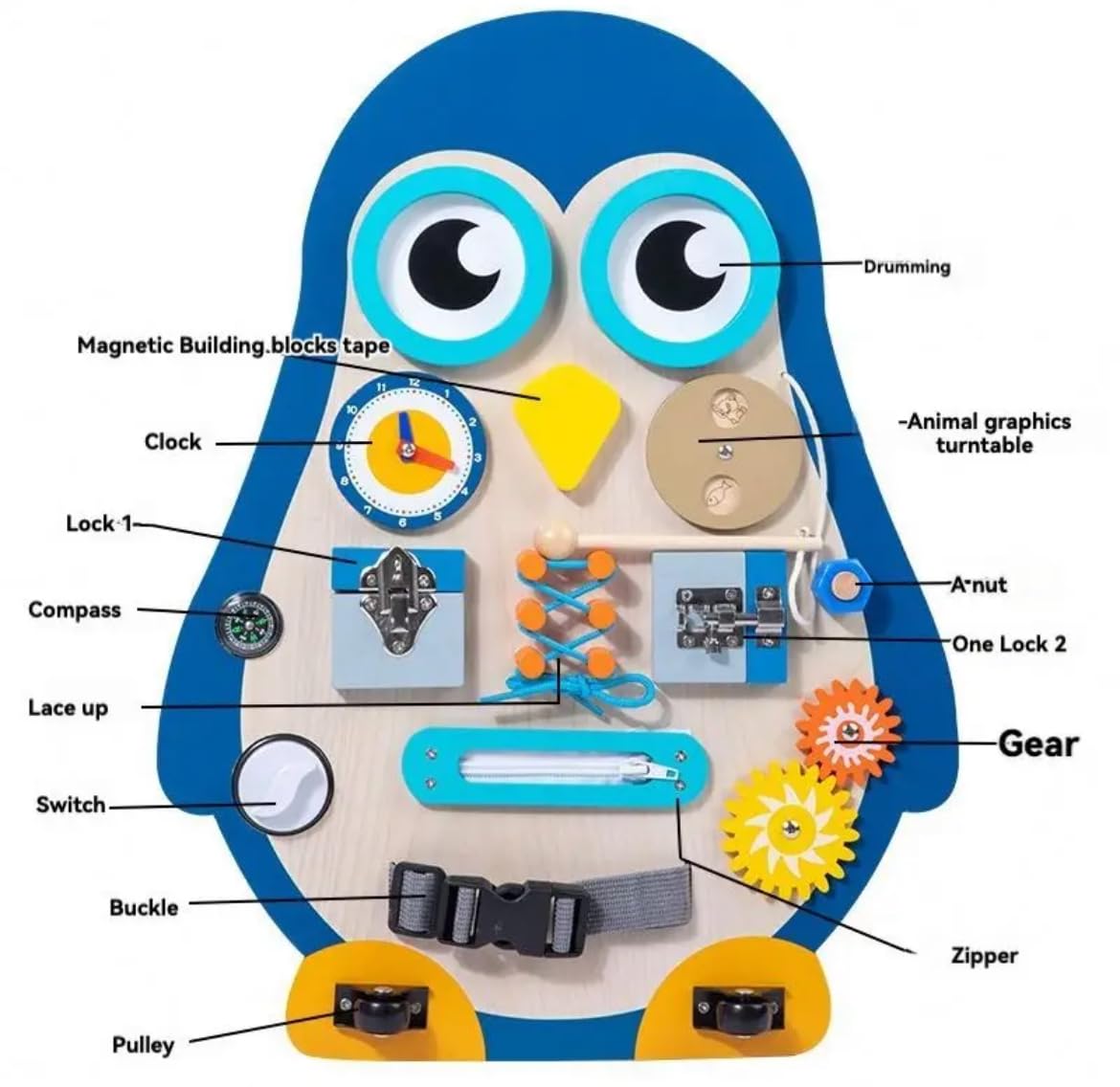 Planche d’activités Animales - Montessori Modèle Pingouins