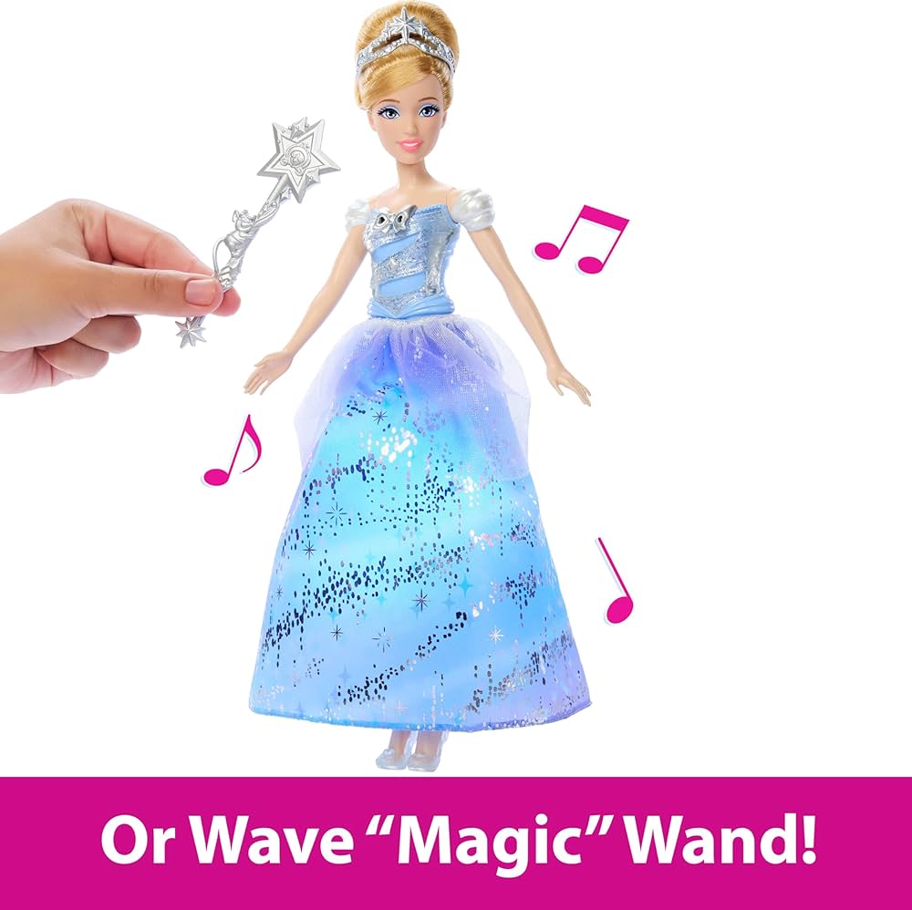 Cendrillon – Poupée et sa Robe Lumineuse - Mattel