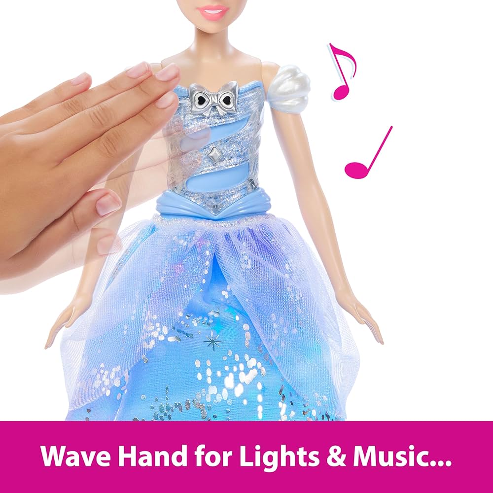 Cendrillon – Poupée et sa Robe Lumineuse - Mattel