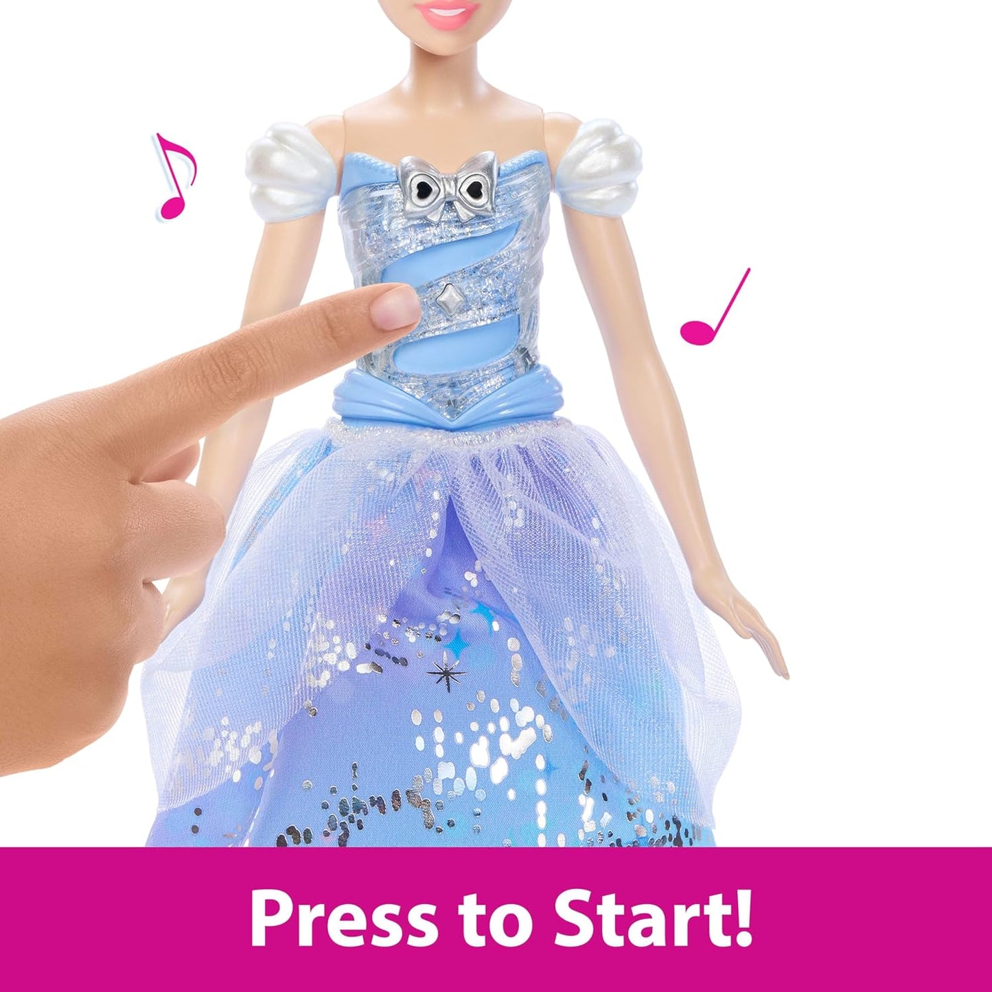 Cendrillon – Poupée et sa Robe Lumineuse - Mattel