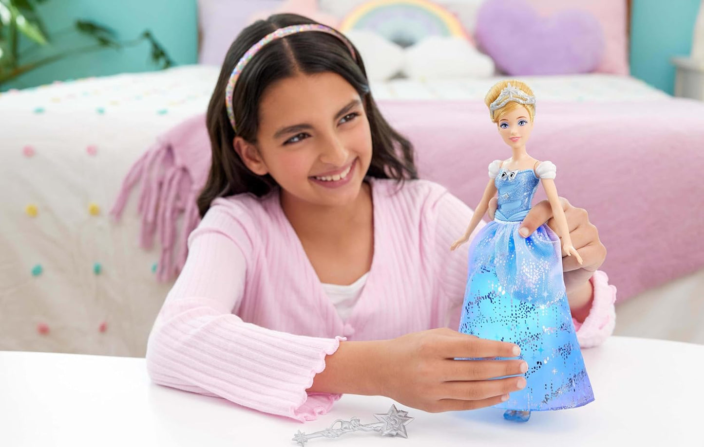 Cendrillon – Poupée et sa Robe Lumineuse - Mattel