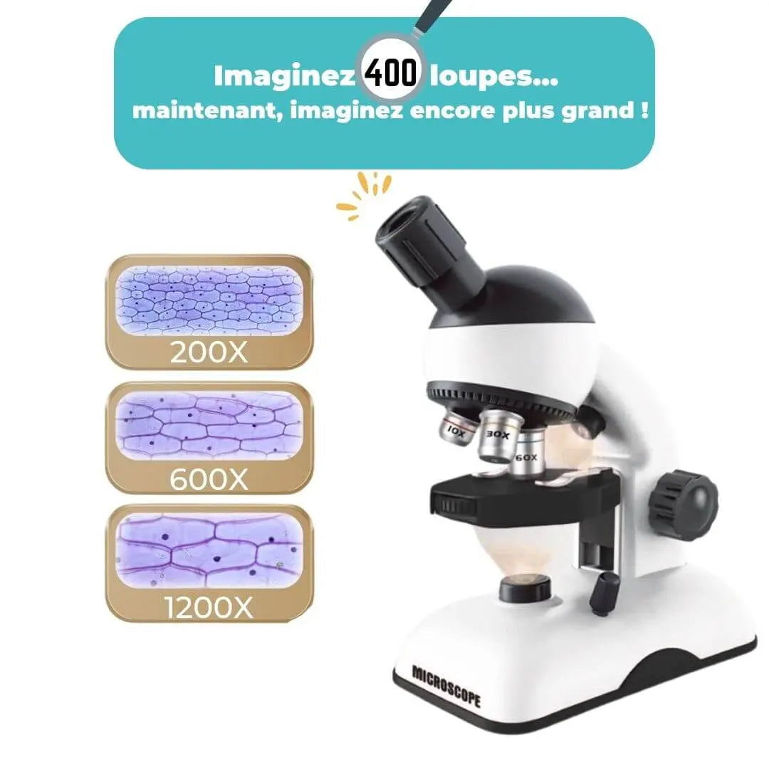Microscope Enfant Haute Précision - ScientiMax™