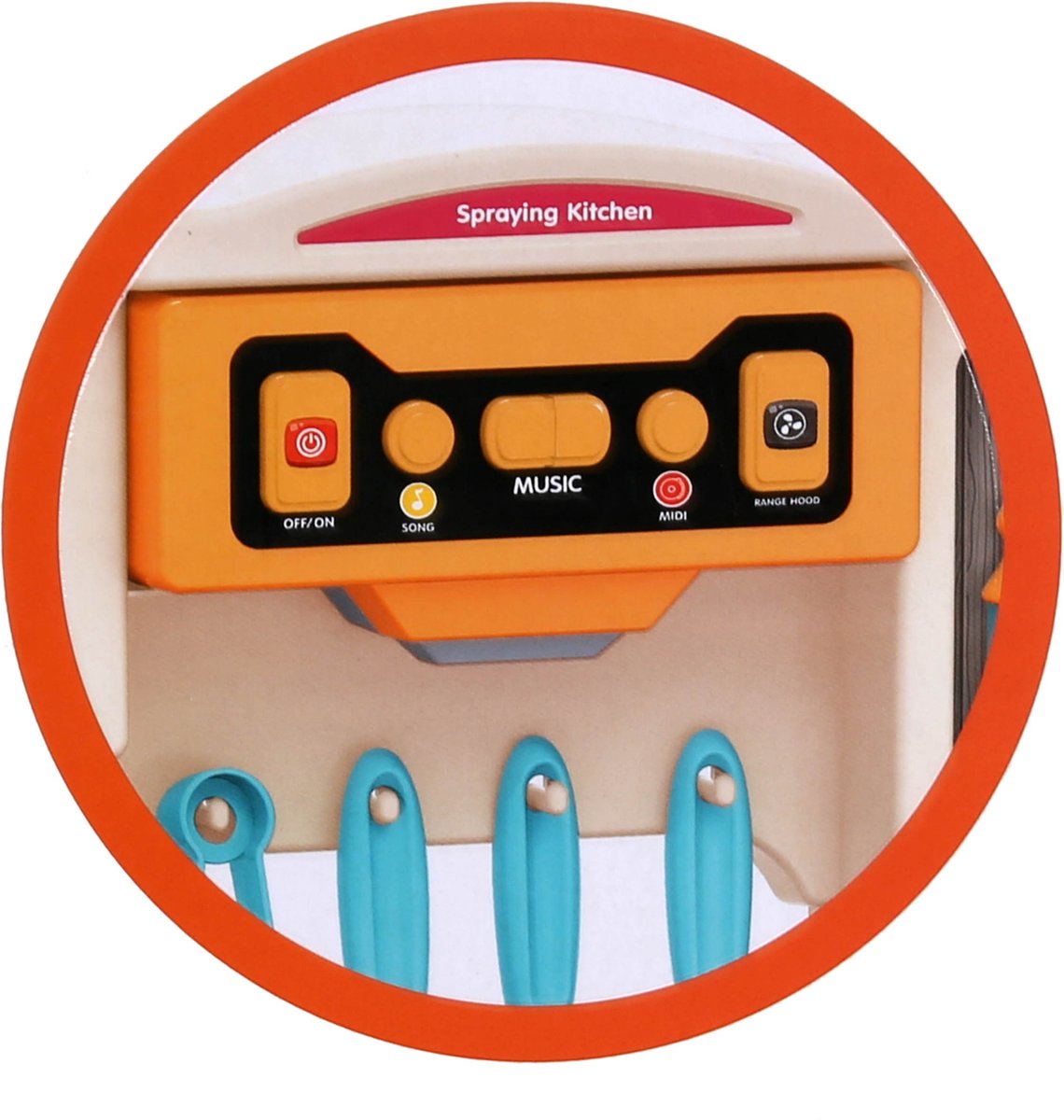 Mega Creative - Cuisine pour enfants accessoires (67 pièces)