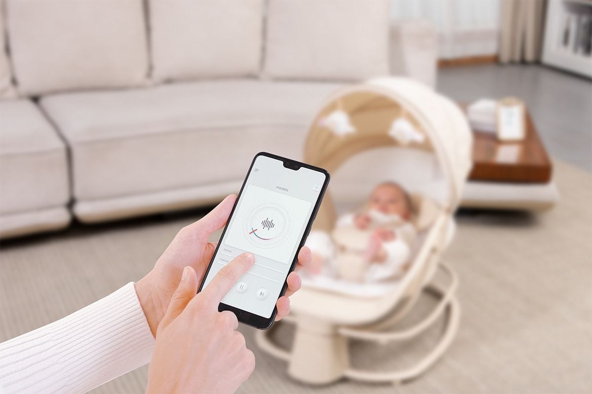 Balançoire Électrique 4 en 1 - Mastela