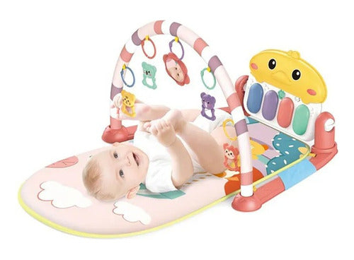 Gym d’éveil 2 en 1 didactique pour bébé