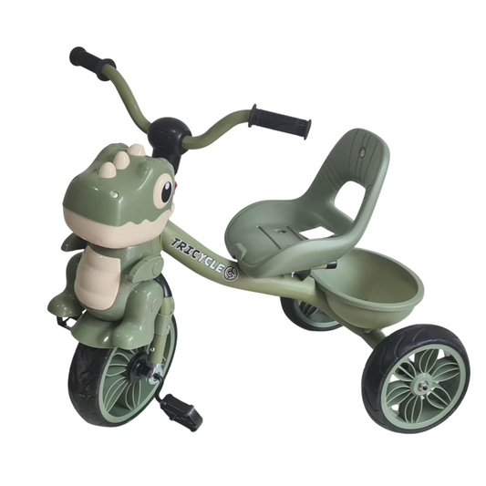 Tricycle enfant dinosaure – Vert - 2A+