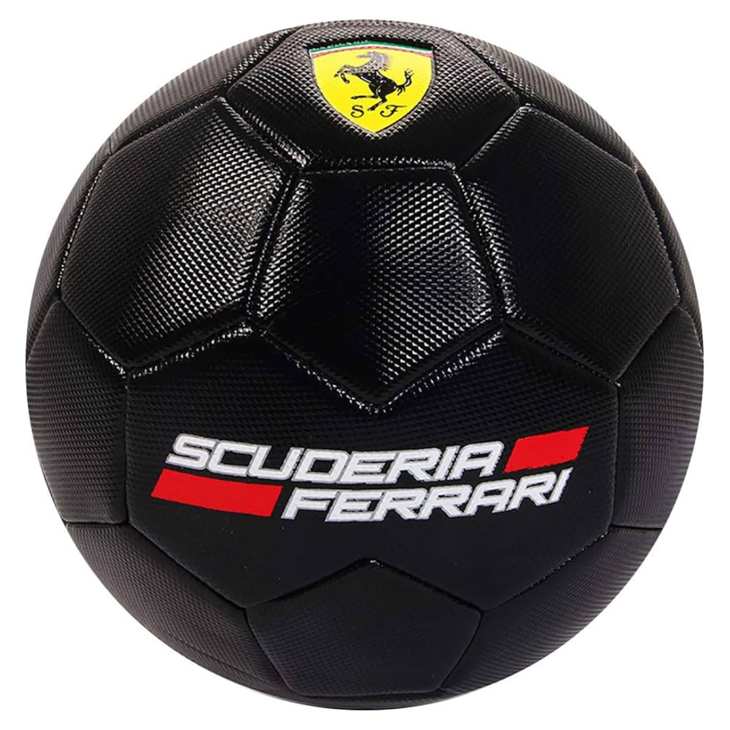 Ballon de Football Ferrari Noir – Taille 3
