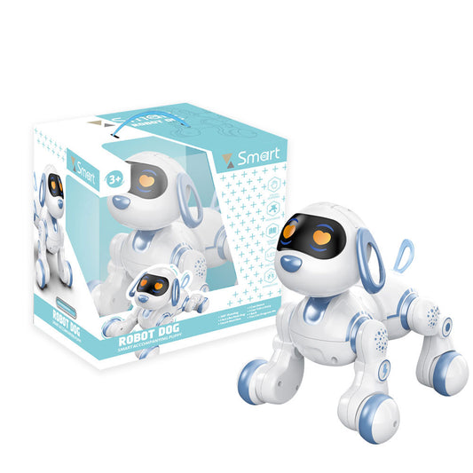 Robot Chien Intelligent Interactif Télécommandé – Dansant et Programmable
