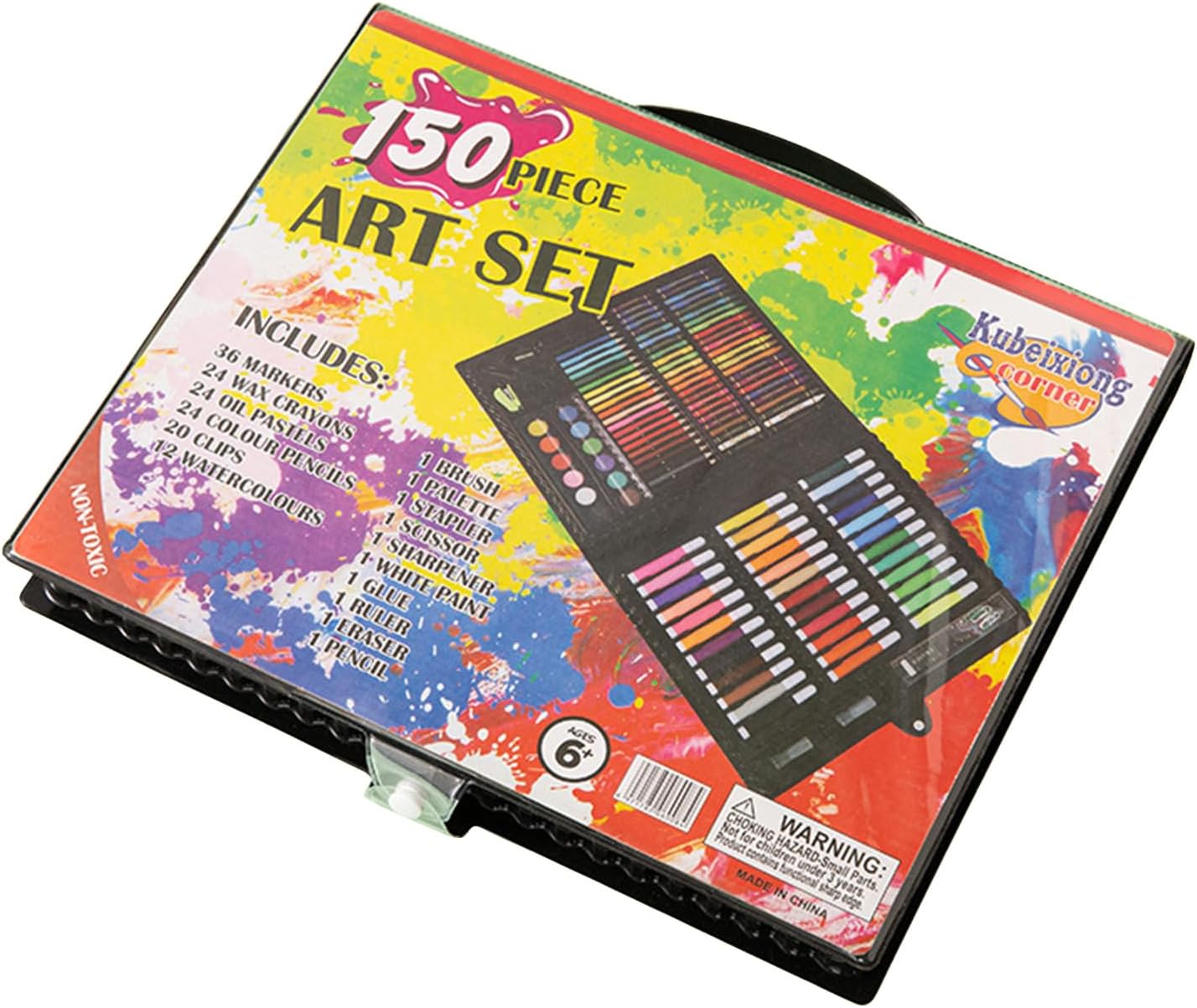 Ensemble de stylos à dessin pour enfants – 150 pièces