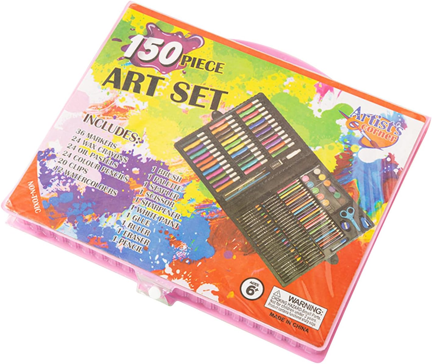 Ensemble de stylos à dessin pour enfants – 150 pièces