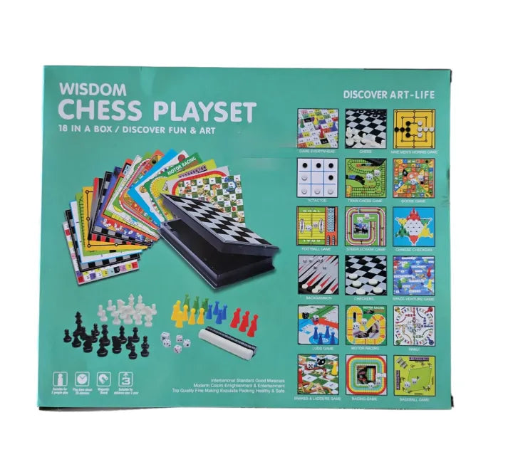 Jeu d’Échecs 18 en 1