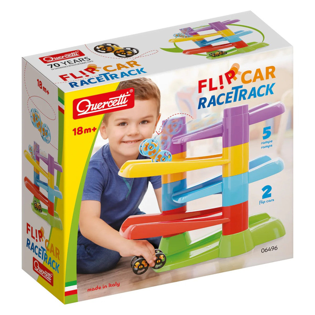Flip Car Race Track - Quercetti