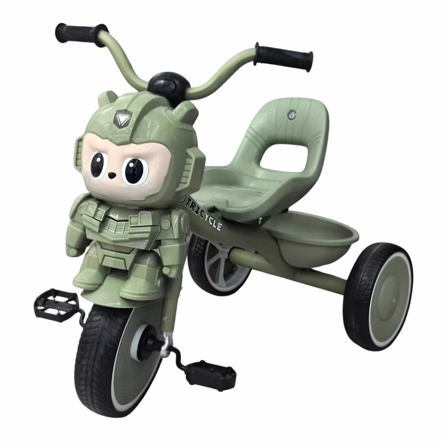 Tricycle Labubu Musical pour Enfant - Vert