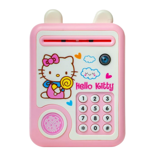 Tirelire Électronique Hello Kitty – Coffre-Fort Interactif pour Enfants