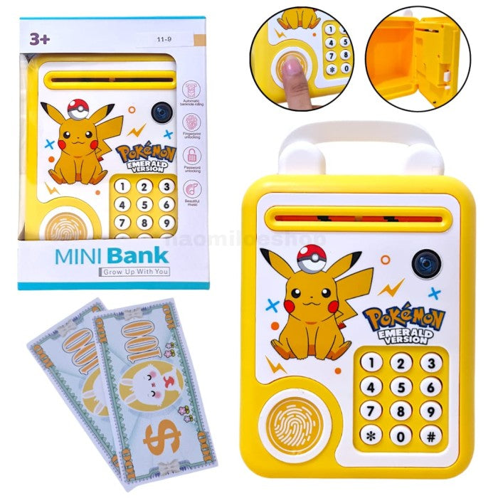 Tirelire Électronique Pikachu – Coffre-Fort Interactif pour Enfants