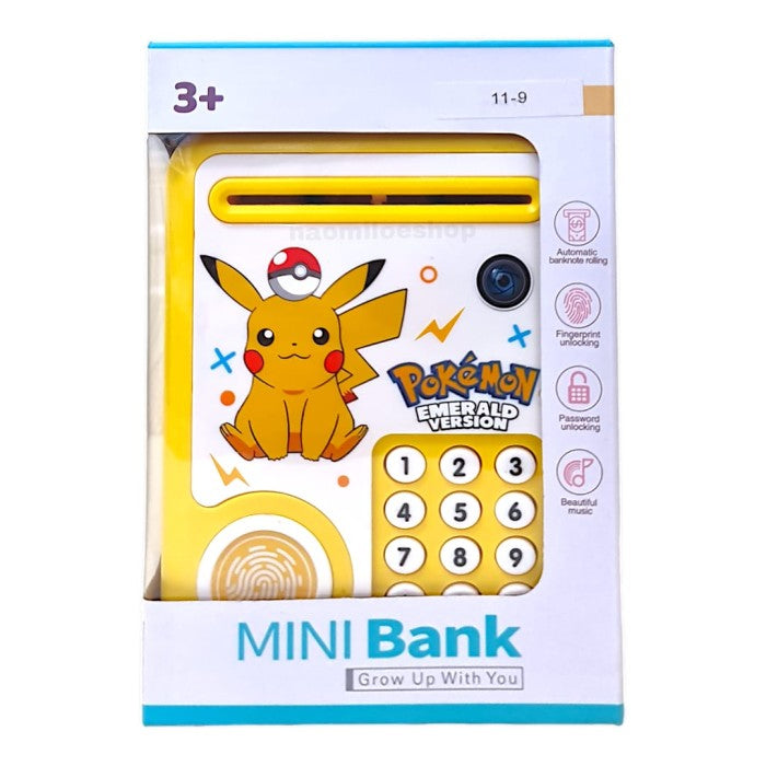 Tirelire Électronique Pikachu – Coffre-Fort Interactif pour Enfants