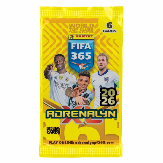 FIFA 365 Adrenalyn XL 2026 – Pochette de Cartes Officielles (6 cartes)
