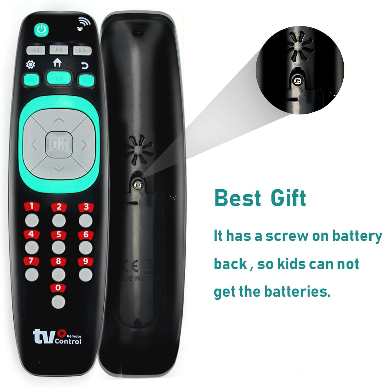 Télécommande Interactive Bébé – Jouet Musical avec Lumières et Sons