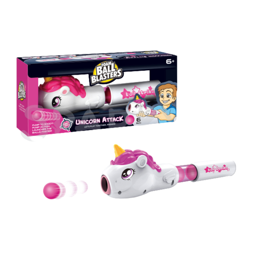 Unicorn Shooter – Lanceur Licorne avec Balles en Mousse