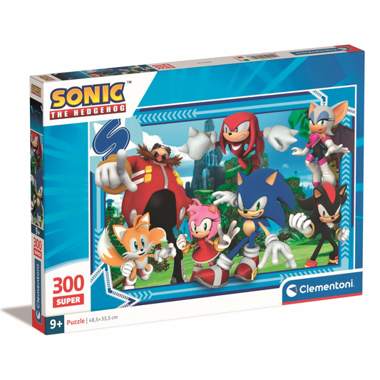 Puzzle 300 pièces Clementoni – Sonic the Hedgehog