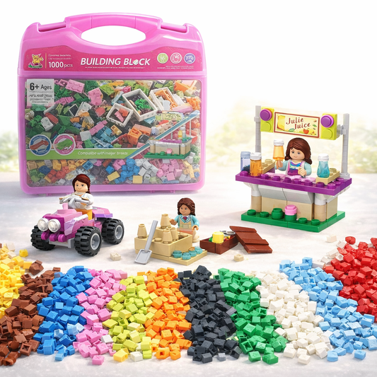 Briques de Construction 1000 Pièces – Sweet Girl Series
