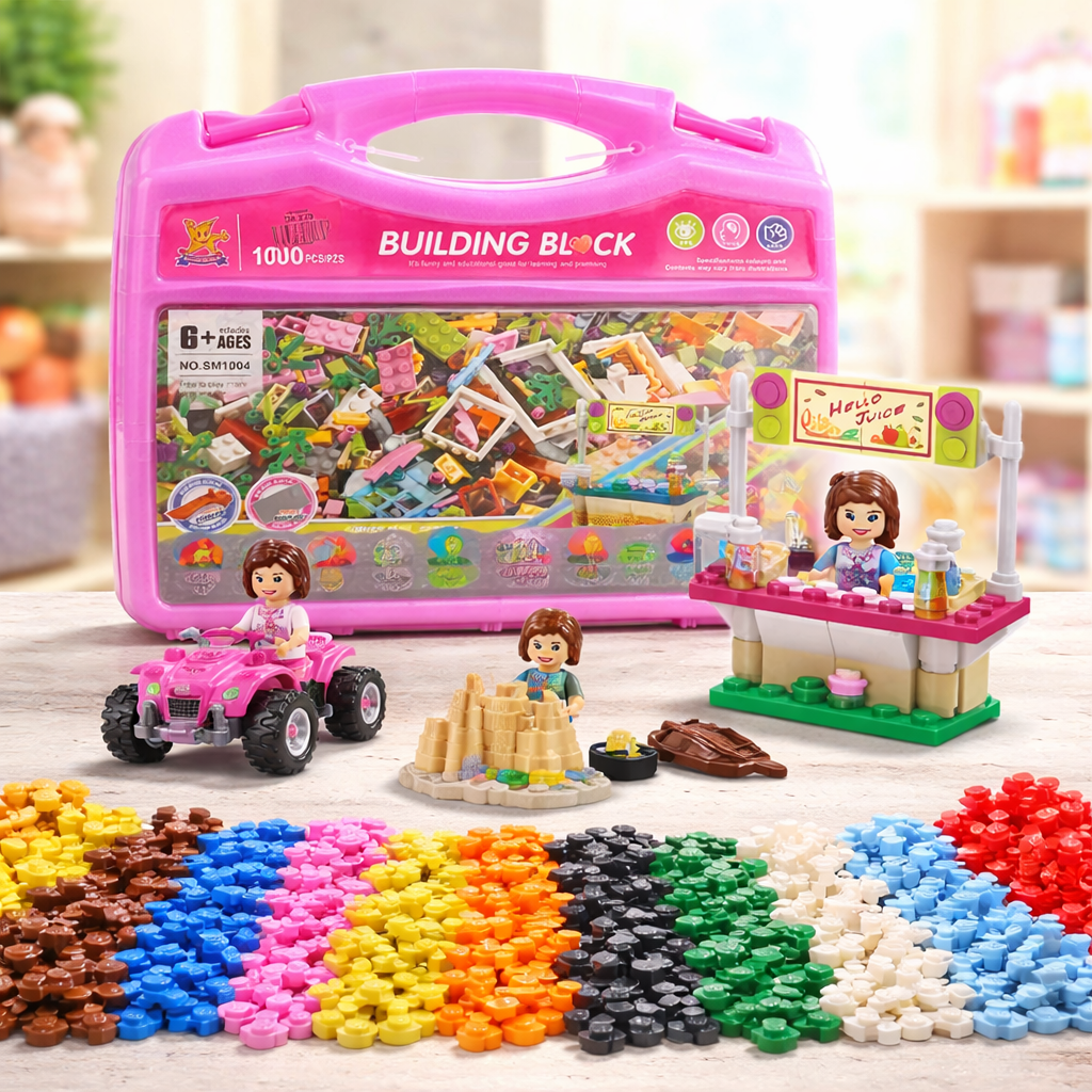 Briques de Construction 1000 Pièces – Sweet Girl Series