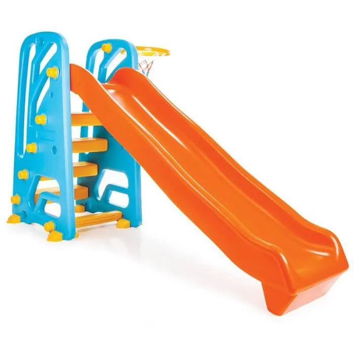 Toboggan Ondulé à Échelle avec Panier de Basket - Pilsan