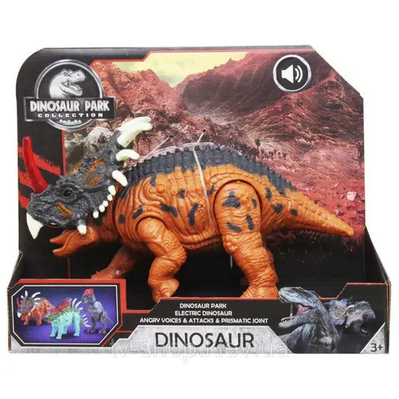 Triceratops avec Son et Lumière – Une Aventure Jurassique !