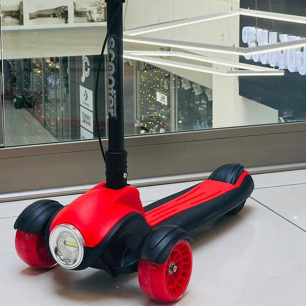 Trottinette Enfant Pliable 3 Roues avec LED & Musique
