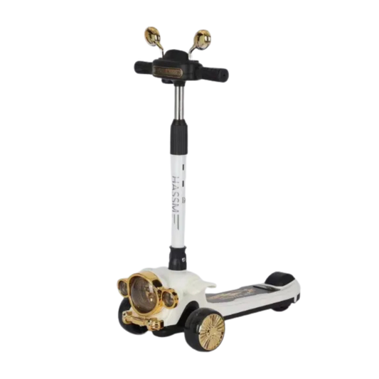 Trottinette Enfant – Édition Racing Roues Dorées