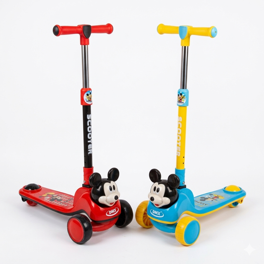 Trottinette à 3 Roues – Figurine Mickey Mouse