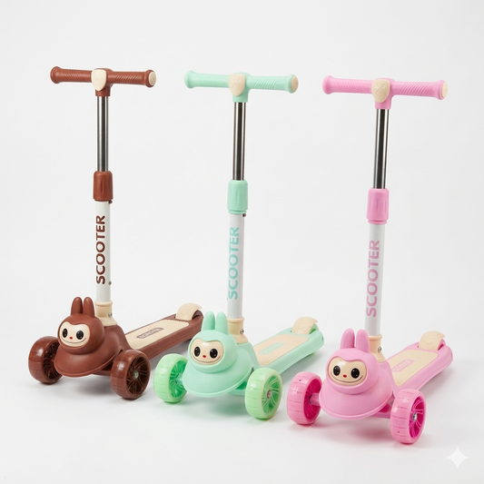 Trottinette Enfant 3 Roues – Design Labubu