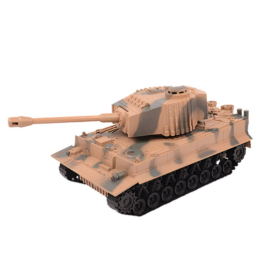 Tank télécommandé avec tir simulé et effets réalistes