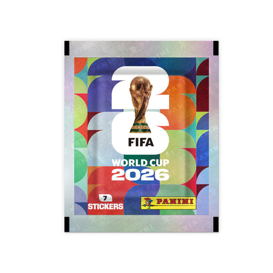 Pochette Stickers FIFA World Cup 2026™ Panini – 7 Stickers (Modèle Aléatoire)
