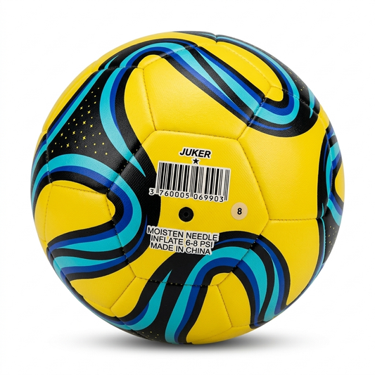 Ballon de Football Juker Jaune – Taille 5