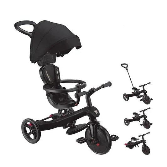 Tricycle évolutif Explorer 4 en 1 - Noir - Globber