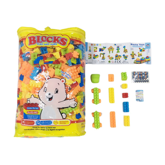 Blocs de Jeu et d'Apprentissage – 500 Pièces