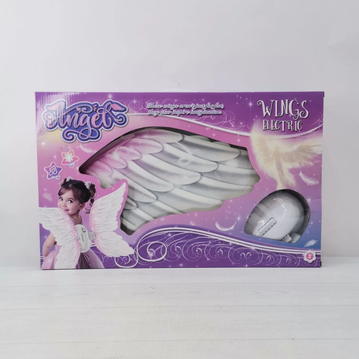 Ailes d’Ange Lumineuses avec Sons et Mouvements