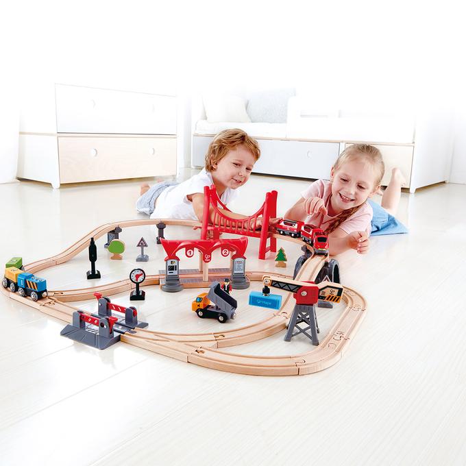 Coffret de Trains Urbains Animés - Hape