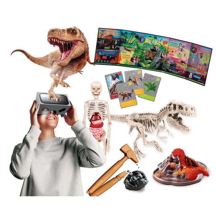 L'histoire de la vie sur Terre : Réalité Virtuelle - Clementoni