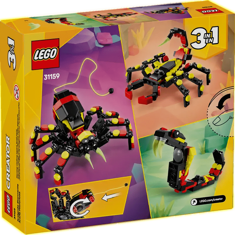 LEGO® Creator 3-en-1 31159 - L'Araignée Surprenante