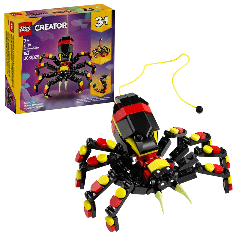 LEGO® Creator 3-en-1 31159 - L'Araignée Surprenante