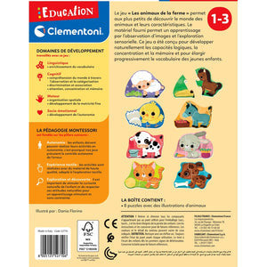 Les Animaux de la Ferme – Montessori : Des Puzzles Éducatifs pour les Tout-Petits