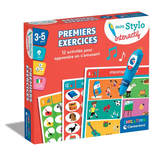 Mon Stylo Interactif – Premiers Exercices – Clementoni