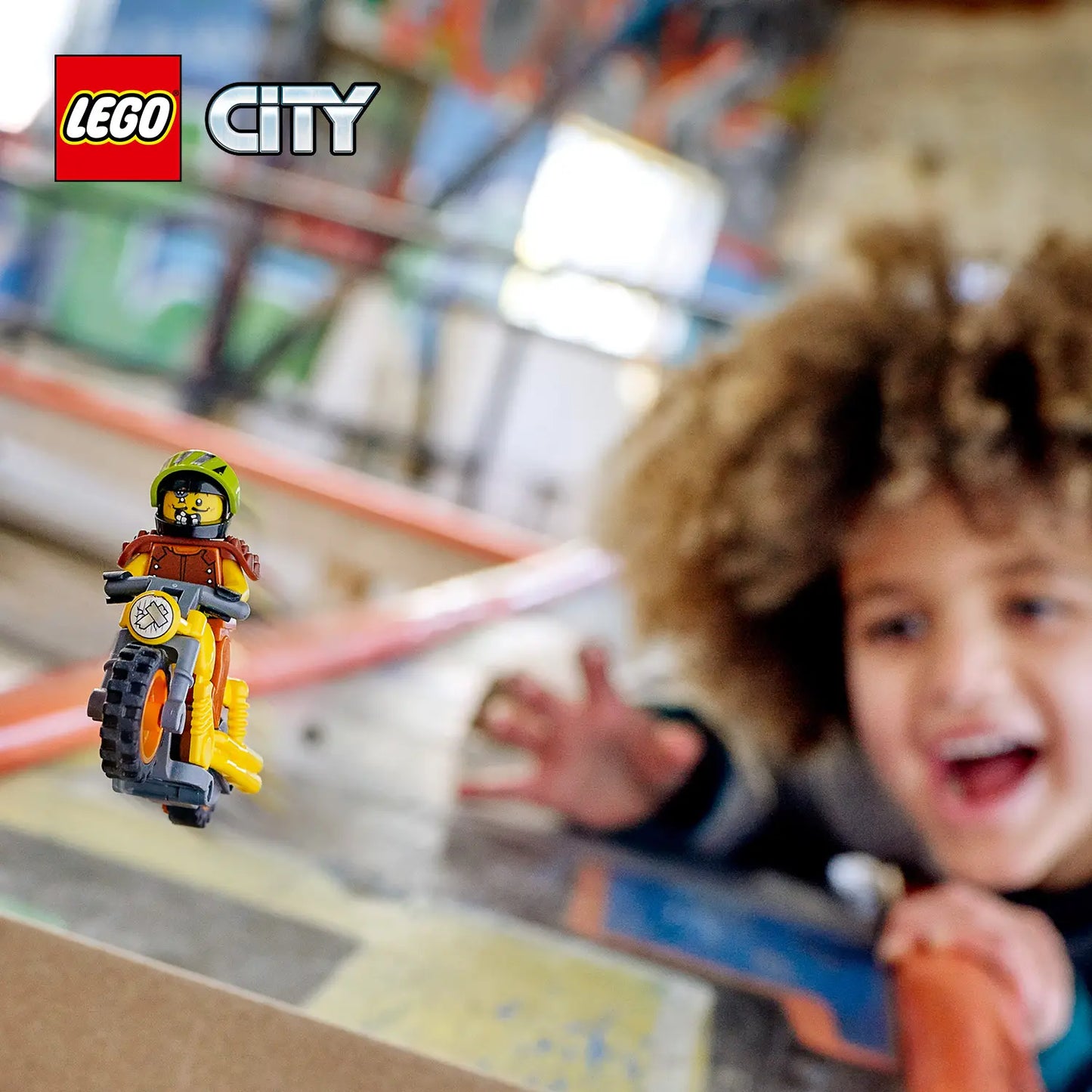 LEGO® City – Moto de Cascade de Démolition