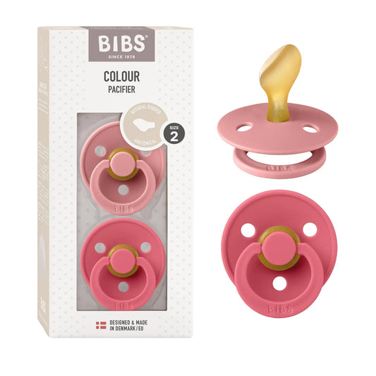 Lot de 2 Sucettes Anatomiques Baby Pink – BIBS