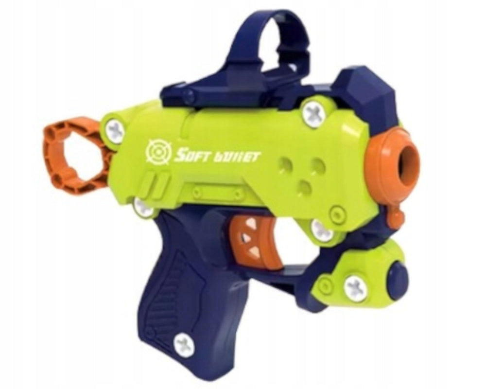 Pistolet Jouet avec Cible Dinosaure – Tableau Électronique + 18 Fléchettes Ventouse